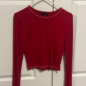 Forever 21 Red Long Sleeve